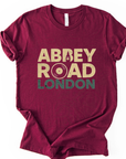 Abbey Road Londen - Bella Canvas Super Zachte Standaard Pasvorm T-Shirt