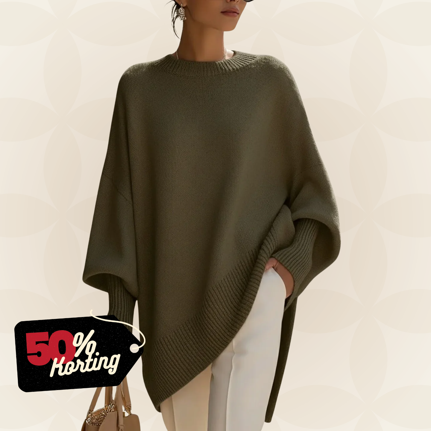 Loïs - Zachte oversized trui met nonchalante pasvorm