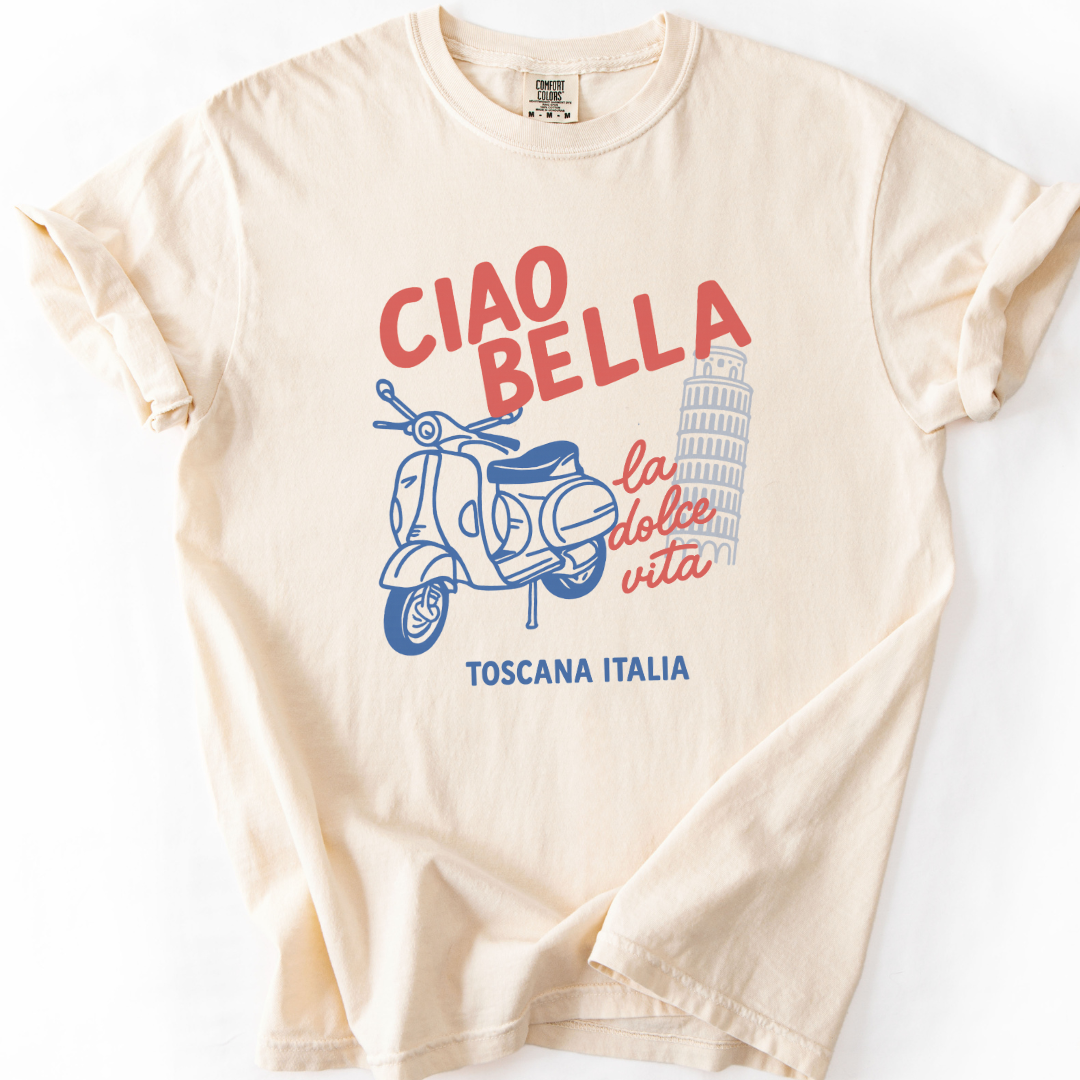 Ciao Bella - Comfort Colors Relaxed Fit Premium T-shirt