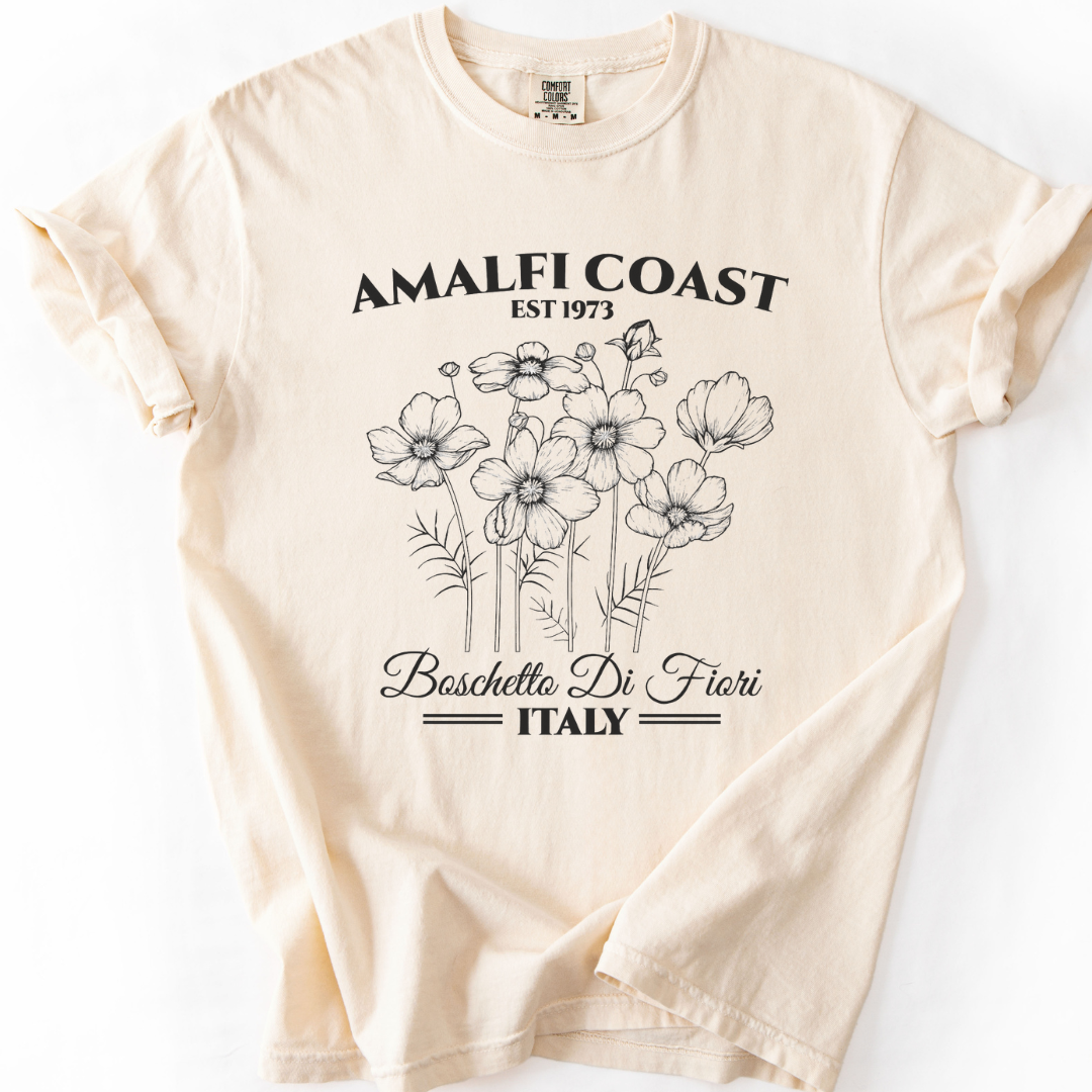 Amalfi Coast - Comfort Colors Relaxed Fit Premium T-shirt