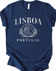 Lissabon Portugal - Bella Canvas Super Zachte Standaard Fit T-Shirt