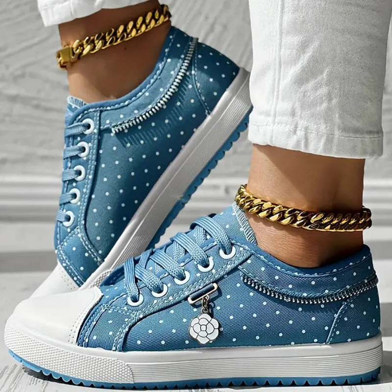Mireille | Elegante Bloemen Sneakers