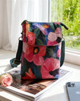 Elvira - Vintage Schoudertas met rits en magnetische sluiting