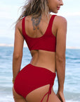 Jeanet - Bikini-set met hoge taille