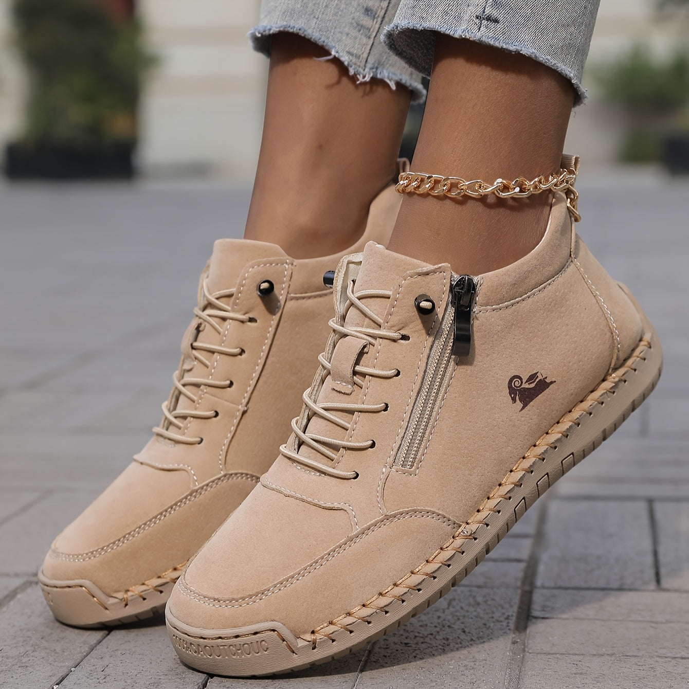 Mila™ – Comfortabele orthopedische Sneakers + Rits