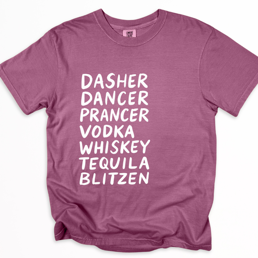 Feestelijke Rendieren - Comfort Colors Relaxed Fit Premium T-shirt