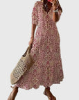 Amalia | Vintage Boho Maxi Zomerjurk