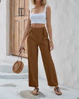 Danique - Casual Broek Met Wijde Pijpen