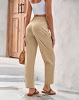 Danique - Casual Broek Met Wijde Pijpen