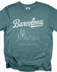 Barcelona, Dromen van Gaudi - Comfort Colors Relaxed Fit Premium T-shirt