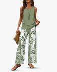 By Esmee - Premium tweedelige set met mouwloze top en broek