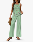 By Esmee - Premium tweedelige set met mouwloze top en broek