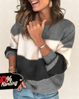 Femke – Comfortabele trui met kleurverloop