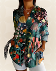 Cornelia - Blouse met kleurrijke print