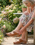 Julia | Orthopedische sandalen voor hielspoor, brede voeten & artrose