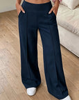 Fee | Comfortabele Wide-Leg Broek met Hoge Taille
