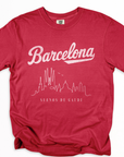 Barcelona, Dromen van Gaudi - Comfort Colors Relaxed Fit Premium T-shirt