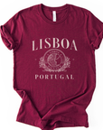 Lissabon Portugal - Bella Canvas Super Zachte Standaard Fit T-Shirt
