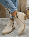 Wendy | Comfortabele Enkellaarsjes met Rits
