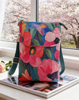 Elvira - Vintage Schoudertas met rits en magnetische sluiting