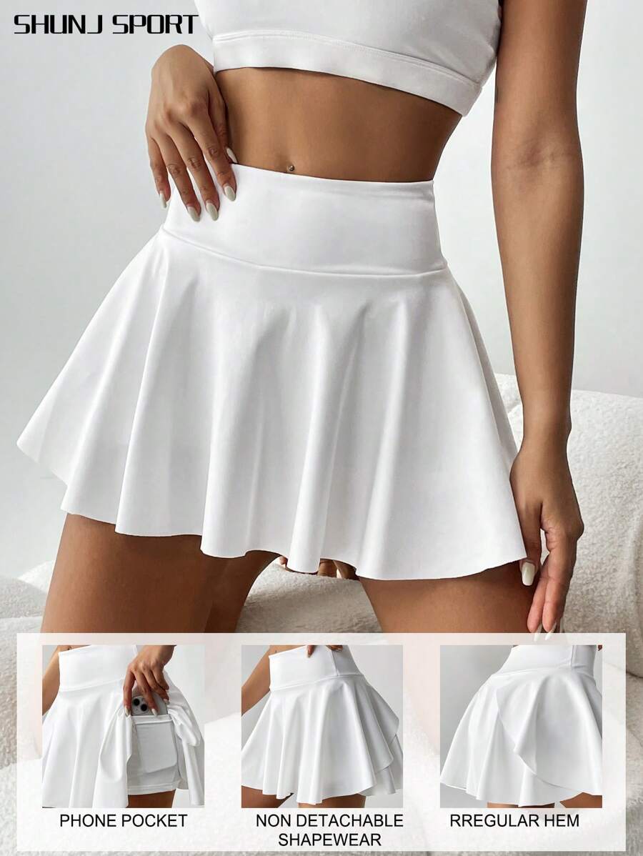 Lucienne | Comfortabel broekrokje met hoge taille