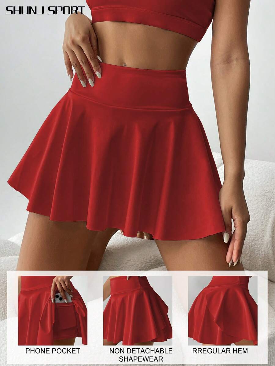 Lucienne | Comfortabel broekrokje met hoge taille