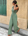 Nadine | Elegante jumpsuit met V-hals