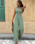 Nadine | Elegante jumpsuit met V-hals