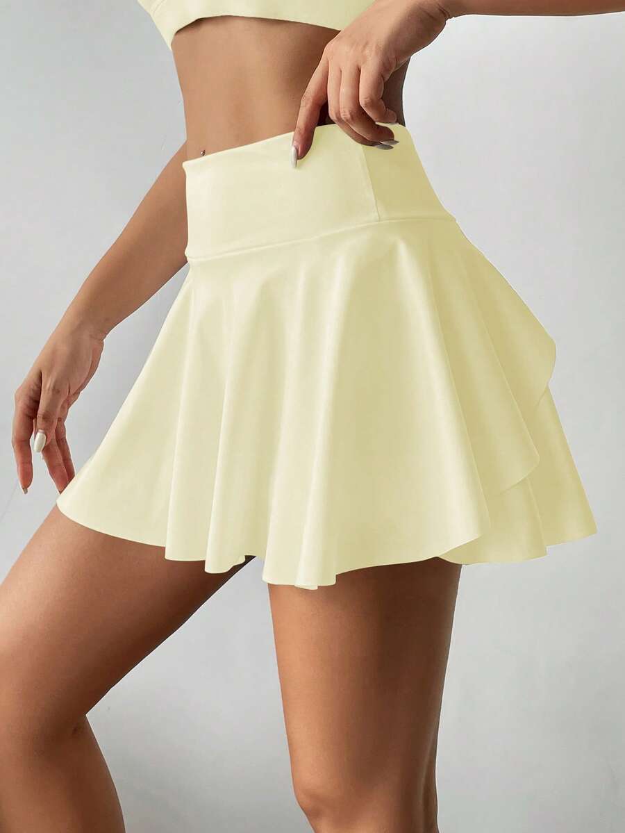 Lucienne | Comfortabel broekrokje met hoge taille