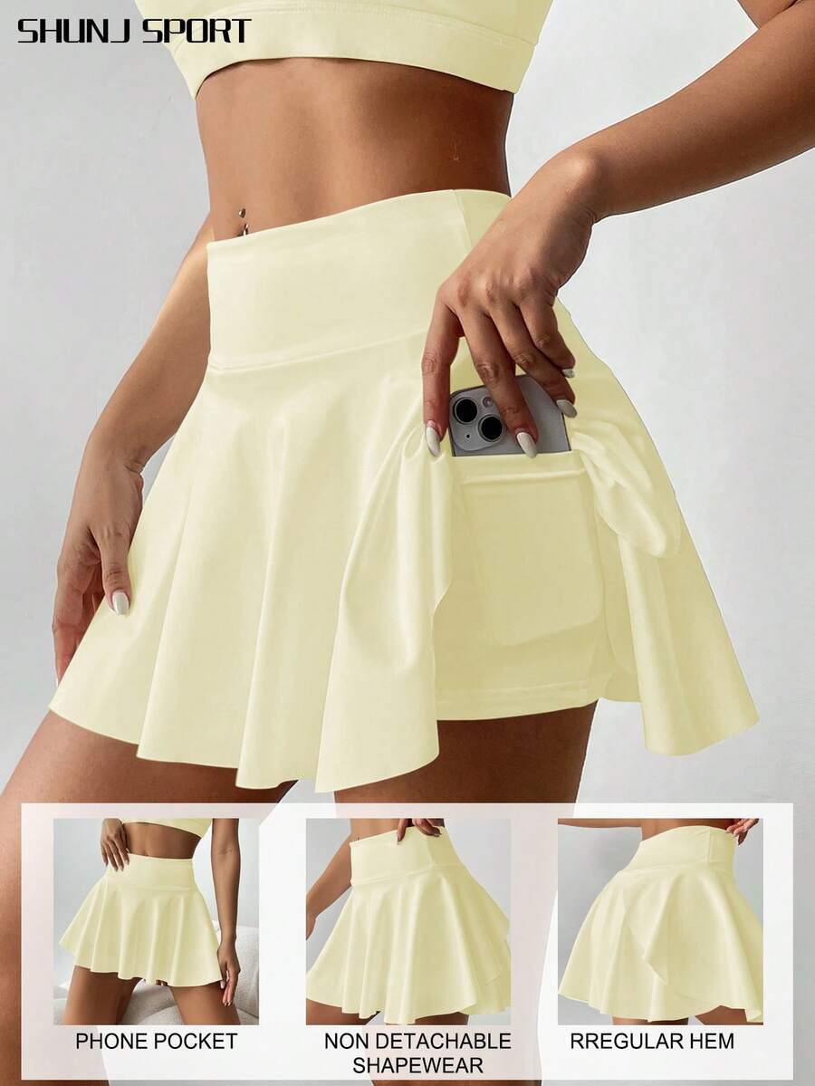 Lucienne | Comfortabel broekrokje met hoge taille