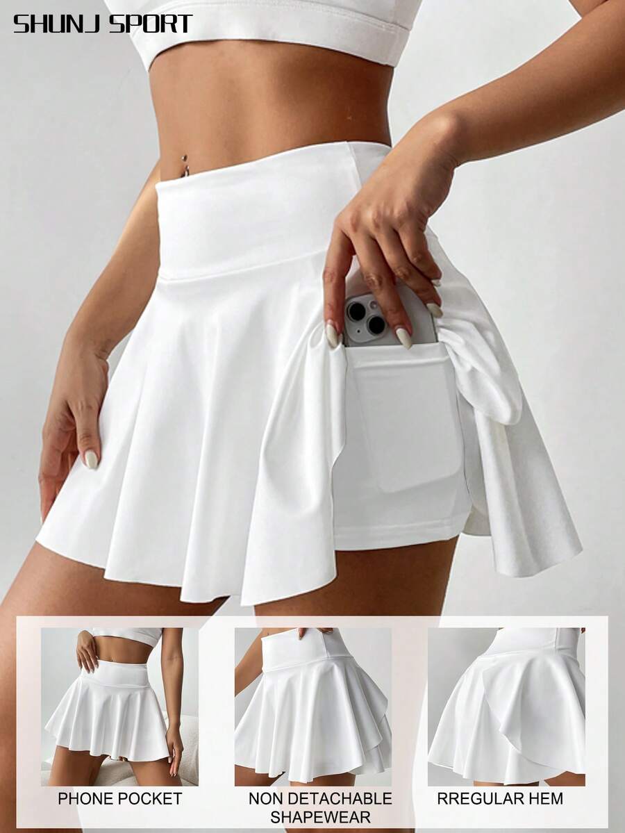 Lucienne | Comfortabel broekrokje met hoge taille