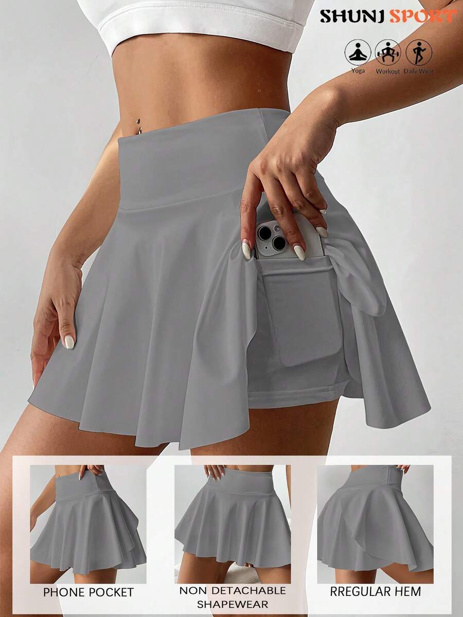 Lucienne | Comfortabel broekrokje met hoge taille