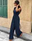 Nadine | Elegante jumpsuit met V-hals