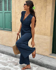 Nadine | Elegante jumpsuit met V-hals