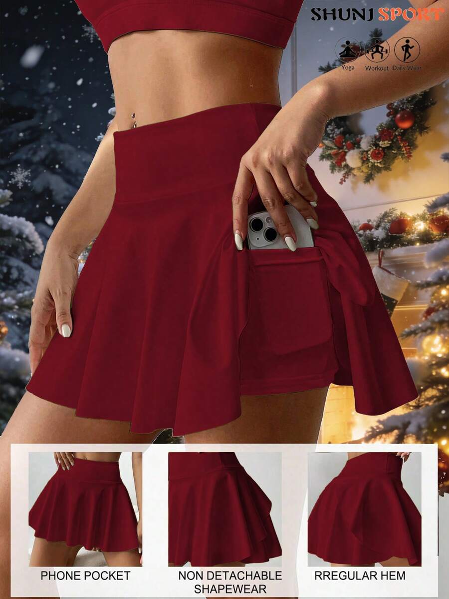 Lucienne | Comfortabel broekrokje met hoge taille