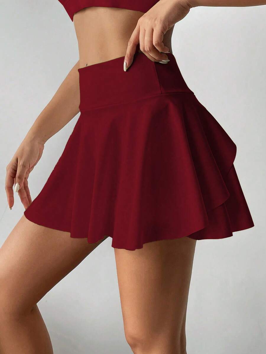 Lucienne | Comfortabel broekrokje met hoge taille