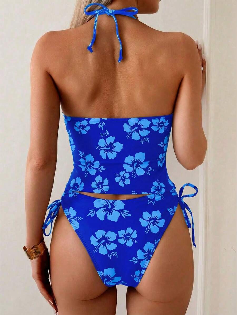 Lorena | Elegante, Corrigerende 2-delige bikiniset met strik