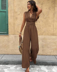 Nadine | Elegante jumpsuit met V-hals