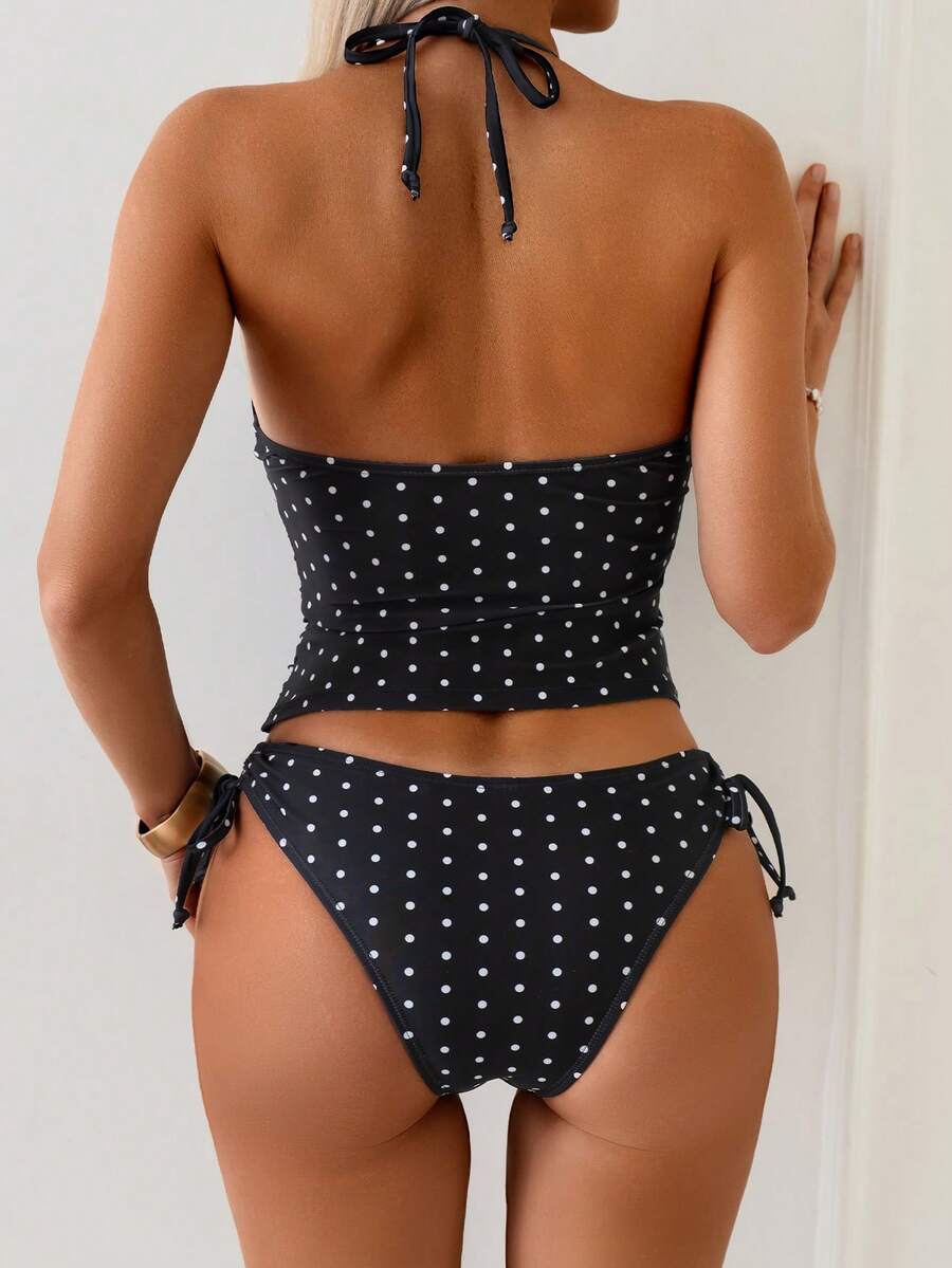 Lorena | Elegante, Corrigerende 2-delige bikiniset met strik