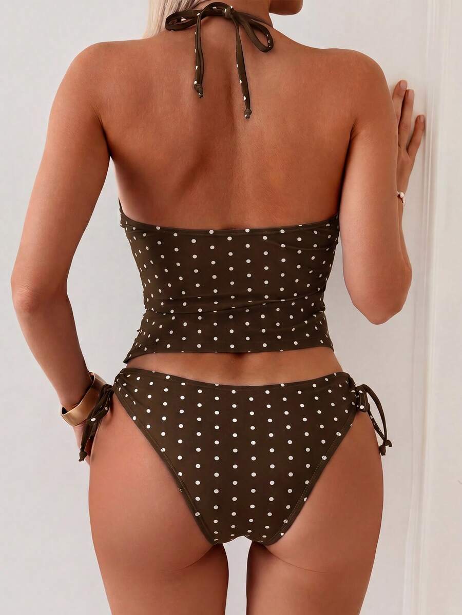 Lorena | Elegante, Corrigerende 2-delige bikiniset met strik