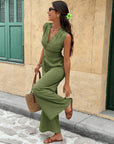 Nadine | Elegante jumpsuit met V-hals