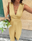 Nadine | Elegante jumpsuit met V-hals