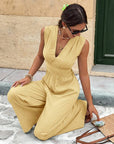 Nadine | Elegante jumpsuit met V-hals