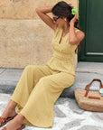 Nadine | Elegante jumpsuit met V-hals