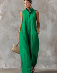 Carla – Smaragdgroene Jumpsuit