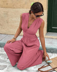 Nadine | Elegante jumpsuit met V-hals