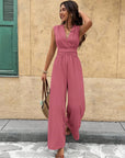 Nadine | Elegante jumpsuit met V-hals
