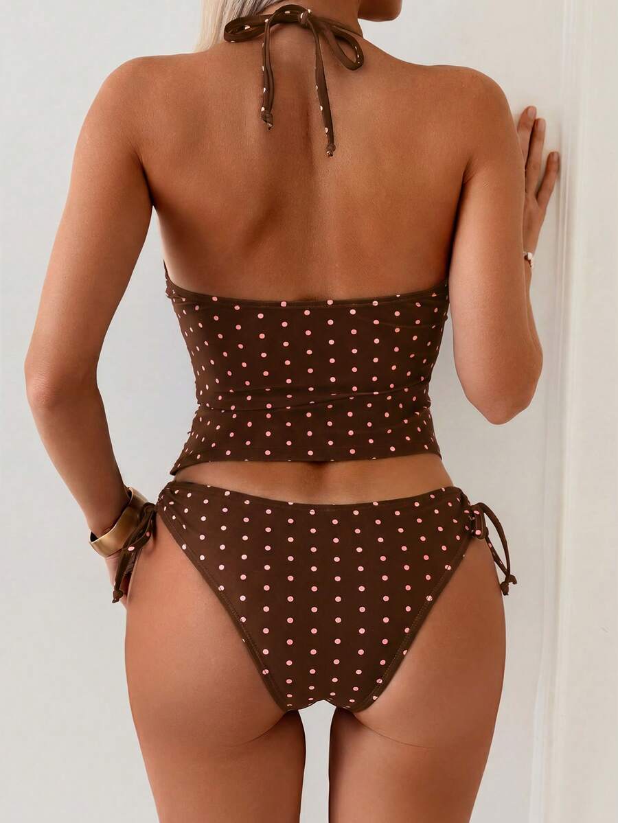 Lorena | Elegante, Corrigerende 2-delige bikiniset met strik