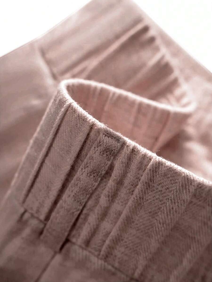 Olga | Linnenmix short met comfortabele pasvorm