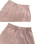 Olga | Linnenmix short met comfortabele pasvorm